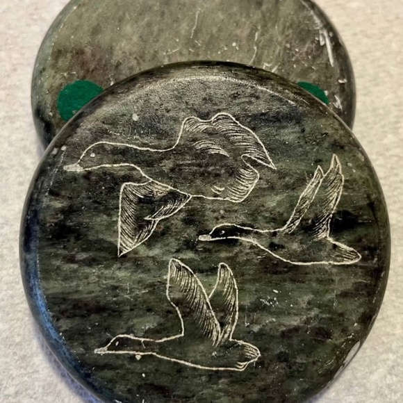 Soapstone Trinket Box - Picture 1 of 4